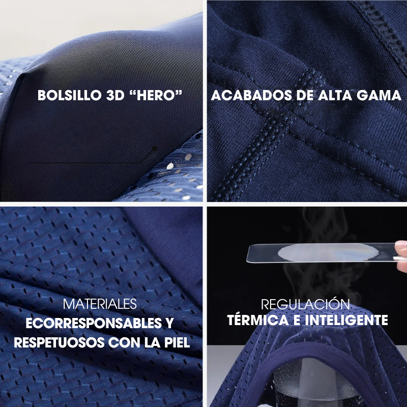 Boxers reinventados: la comodidad del bambú que te acompaña en cada movimiento